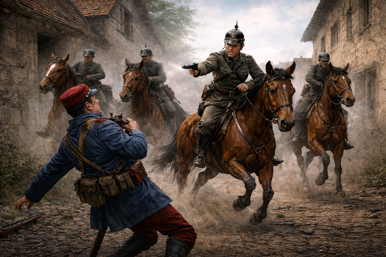 The Armed Man – Save Me from Bloody Men y la primera muerte en batalla